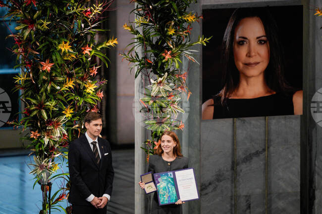 APTOPIX Norway Nobel Peace