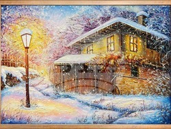 Арт галерия „Даниела Стойкова“ празнува три години с изложбата „Коледна светлина“. Снимка: Екипът на галерията