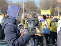 Румъния - Букурещ - учители - образование - протест