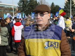 Румъния - Букурещ - учители - образование - протест