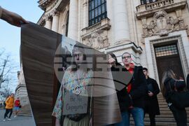 Обединение „Студенти против мафията“ - протест