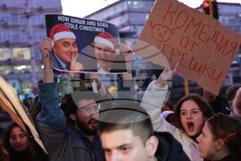 Обединение „Студенти против мафията“ - протест