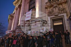 Обединение „Студенти против мафията“ - протест