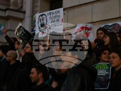 Обединение „Студенти против мафията“ - протест