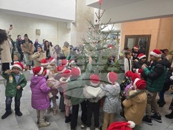 Ловеч - областна администрация - коледна елха