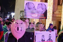 Бургас - протест срещу властта