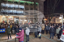 Добрич - протест срещу правителството