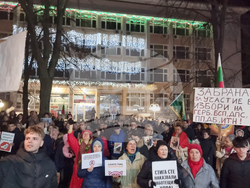 Добрич - протест срещу правителството