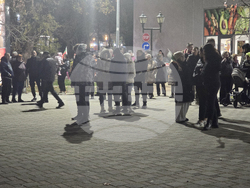 Петрич - протест пред сградата на Община Петрич