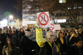 Пловдив - протест срещу правителството