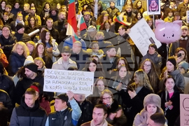 Велико Търново - протест срещу правителството