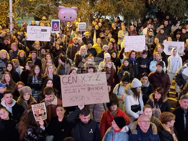 Велико Търново - протест срещу правителството