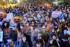 Велико Търново - протест срещу правителството