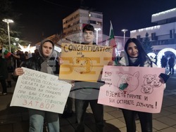 Ямбол - протест с искане за оставка на правителството