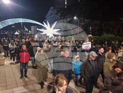 Ямбол - протест с искане за оставка на правителството