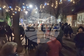 Кюстендил - протест - оставка на правителството - шествие