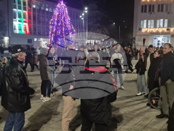 Търговище - протест срещу правителството