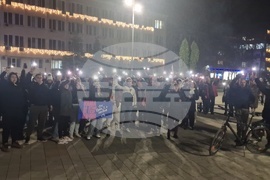 Търговище - протест срещу правителството