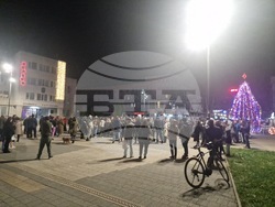 Търговище - протест срещу правителството