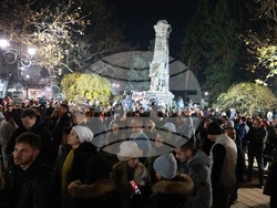 Русе - протест - площад „Батенберг“