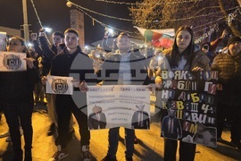 Видин - протест - оставка на правителството