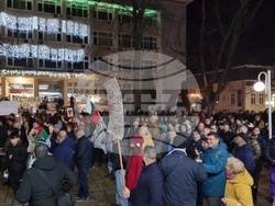 Добрич - протест срещу правителството