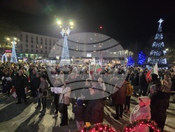 Свищов- граждански протест- площад „Алеко“