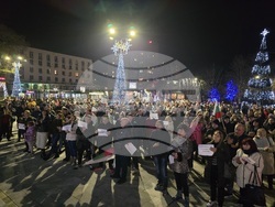 Свищов- граждански протест- площад „Алеко“