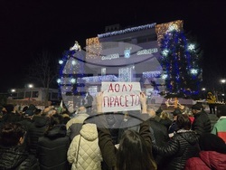 Свищов- граждански протест- площад „Алеко“