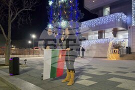 Свищов- граждански протест- площад „Алеко“