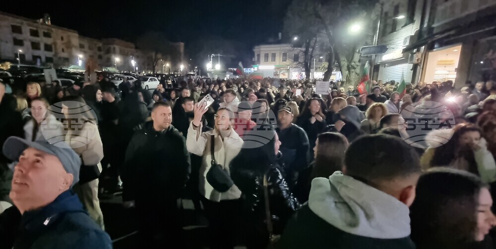 Шумен - протест - искане за оставка на правителството