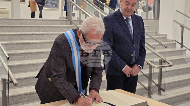 Художникът Матей Матеев получи отличието „Почетен гражданин на град Пловдив“