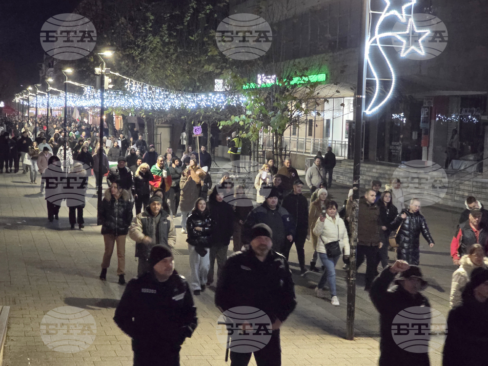 Плевен - протест срещу правителството