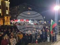 Стара Загора - протест срещу правителството