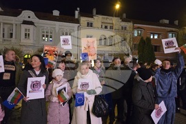 Сливен - протест срещу правителството