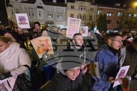 Сливен - протест срещу правителството