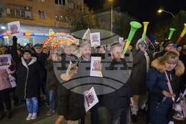 Сливен - протест срещу правителството