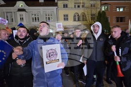 Сливен - протест срещу правителството
