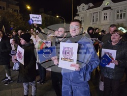 Сливен - протест срещу правителството