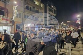 Сандански - протест