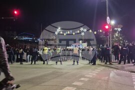 Сандански - протест