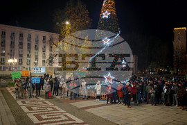 Габрово - протест срещу правителството