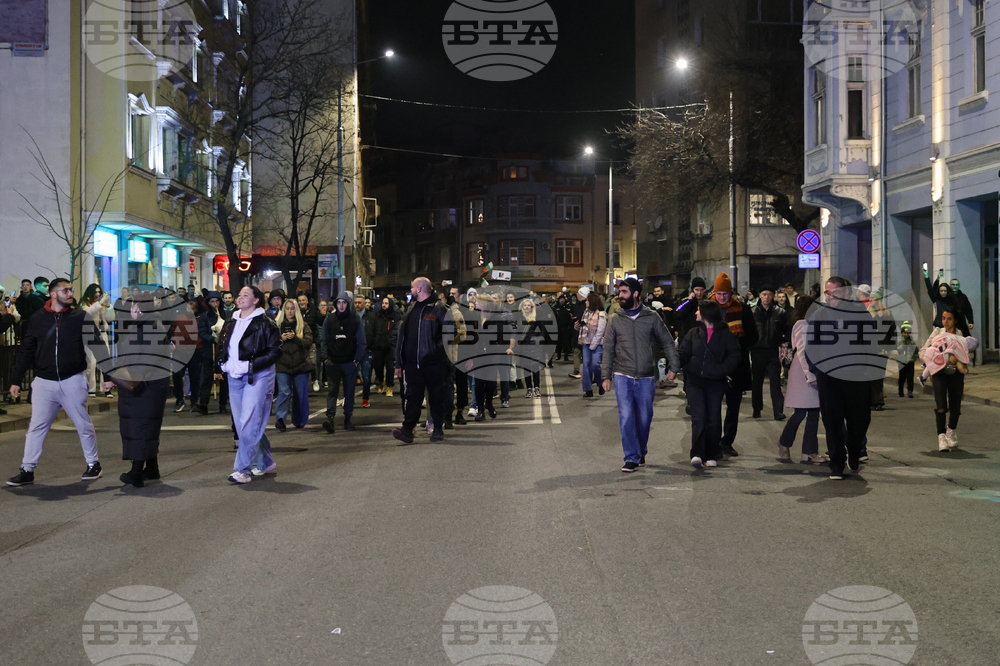 Пловдив - протест срещу правителството