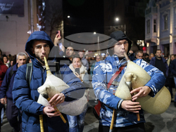 Пловдив - протест срещу правителството