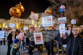 Велико Търново - протест срещу правителството