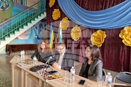 Украйна - Представяне на списание ЛИК в Болград