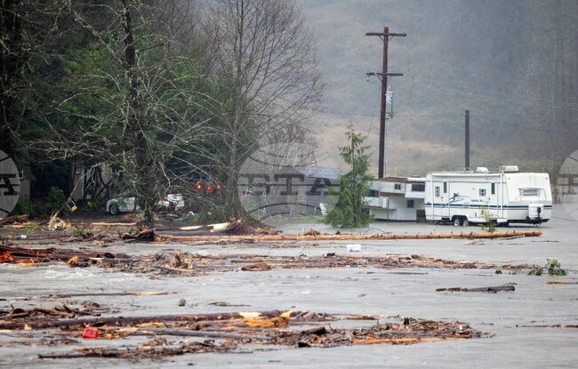 Extreme Weather Washington Flood