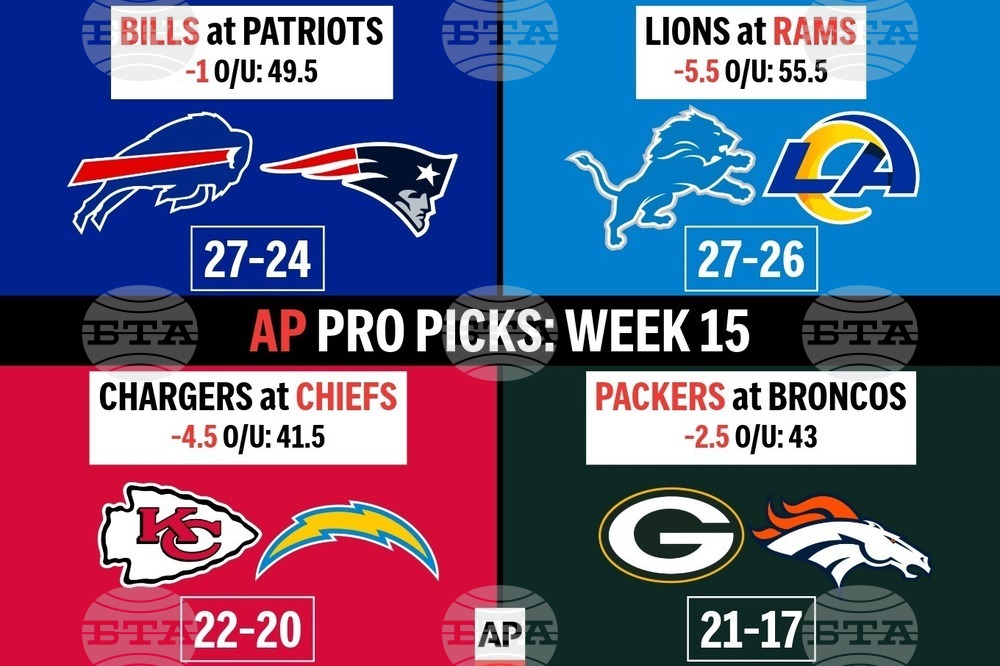 AP PRO PICKS WEEK 15