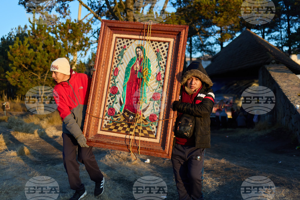 APTOPIX Mexico Our Lady of Guadalupe