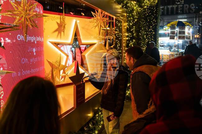 New York Daily Life Holiday Lights